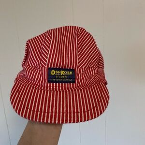 Vintage 1980s OshKosh B'Gosh, 12-24M Train Conductor Hat
